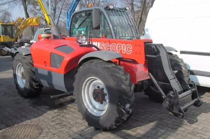 Телескопический погрузчик Manitou - MLT 742, дизель, 2008 г- фото № 2
