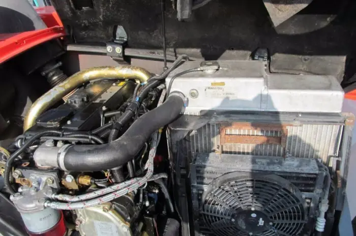 Телескопический погрузчик Manitou - MLT 742, дизель, 2008 г- фото № 8