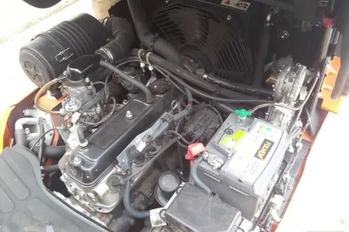 Погрузчик вилочный Toyota 7FGF 15, газ, Идеал, наработка 2509 м/ч, 5.5м.высота подъема- фото № 8