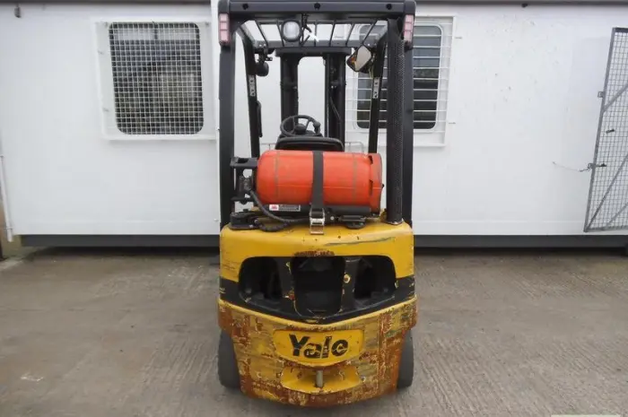 Погрузчик вилочный Yale GLP20SVX, газ, 2008 г., 2 т., 4900 мм высота подъема- фото № 3