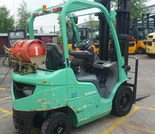 Погрузчик вилочный Mitsubishi FG20N, газ, 2 т., 5500 мм высота подъема- фото № 2