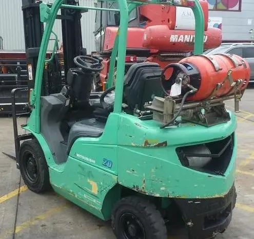 Погрузчик вилочный Mitsubishi FG20N, газ, 2 т., 5500 мм высота подъема- фото № 3