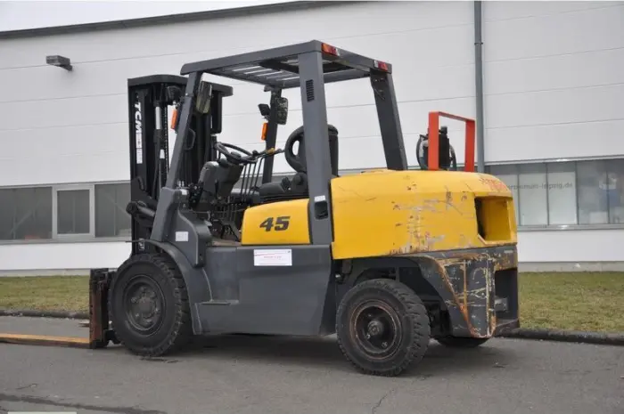 Погрузчик вилочный дизельный TCM FD45 T2, 2010 г- фото № 2