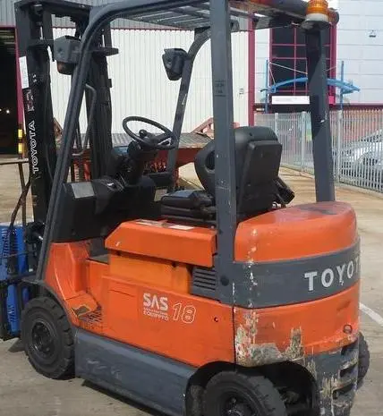 Электропогрузчик бу Toyota 7FBMF18, 2007 г., 1.8 т., 3700 мм высота подъема- фото № 3