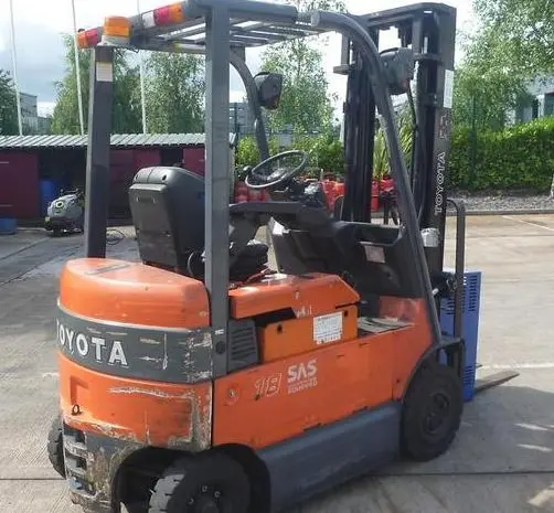 Электропогрузчик бу Toyota 7FBMF18, 2007 г., 1.8 т., 3700 мм высота подъема- фото № 4