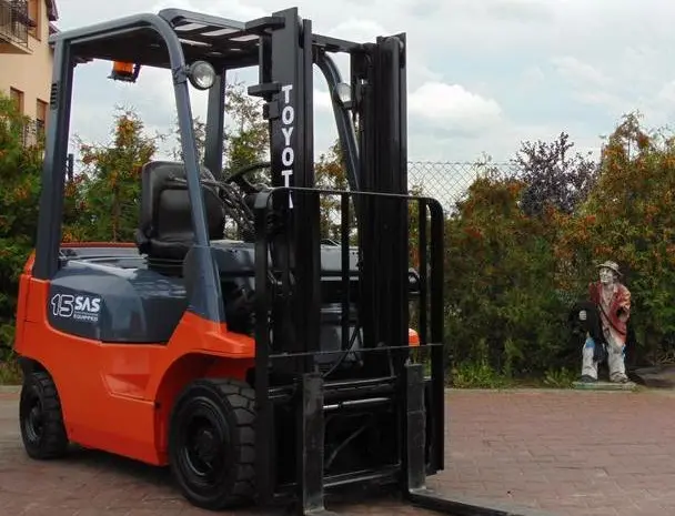 Дизельный погрузчик бу Toyota 02-7FDF15, 2005 г- фото № 1