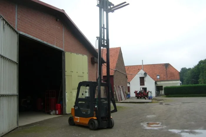 Электропогрузчик Still R20 - 16, 5.5м.подъем, вагонник, 2004 года, свободный ход, каретка- фото № 5