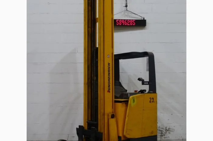Штабелер-ричтрак Jungheinrich, 9.7м. подъем- фото № 2