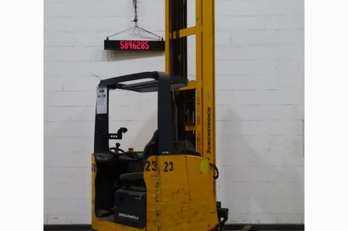 Штабелер-ричтрак Jungheinrich, 9.7м. подъем- фото № 3