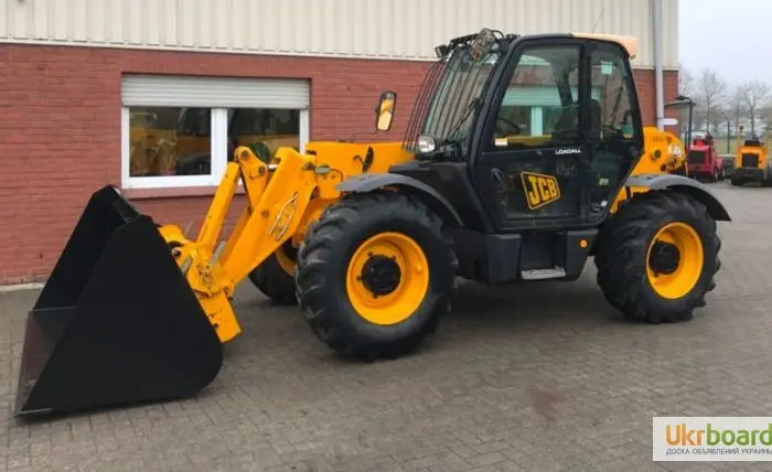 Телескопический погрузчик JCB 531-70, 2012 г., джойстик, кондиционер, 3100 м/ч- фото № 3