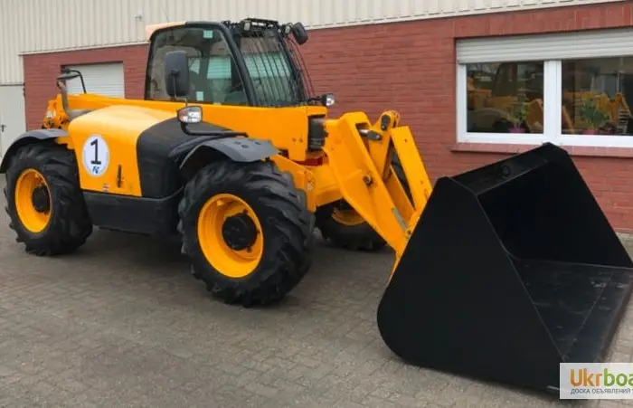Телескопический погрузчик JCB 531-70, 2012 г., джойстик, кондиционер, 3100 м/ч- фото № 4