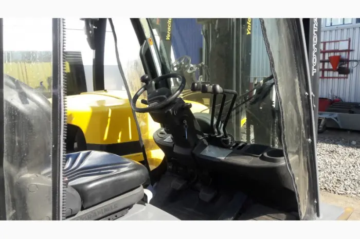 Погрузчик Toyota 02-8FGF20, кабина, 2010г., 2т., 6240 м/ч, 4700 мм подъем- фото № 6