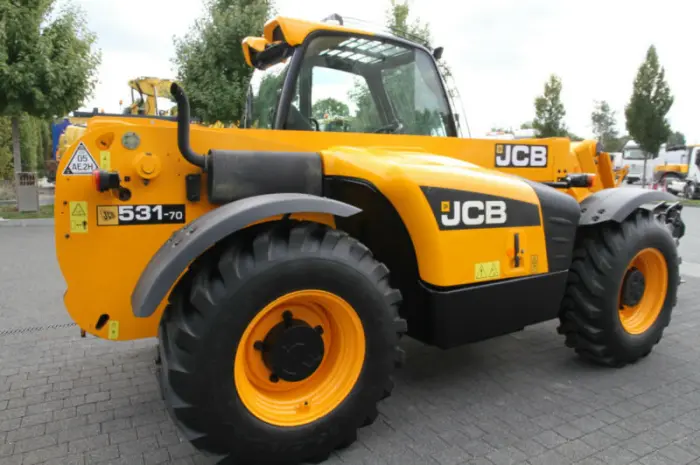 Телескопический погрузчик JCB531-70, 2012г., 2700 м/ч- фото № 1