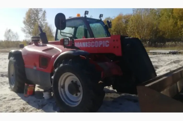 Телескопический погрузчик Manitou MT732 в наличии, 2006 года- фото № 1