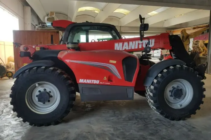 Телескопический погрузчик Manitou МТ735, 2017г., 2700 м/ч- фото № 3