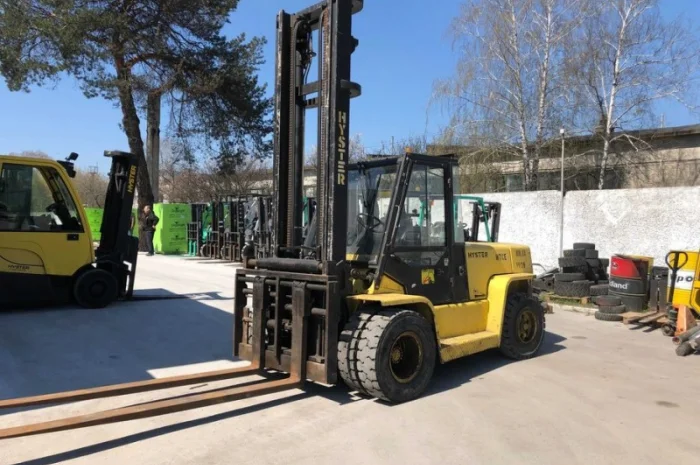 Вилочный погрузчик бу 7т., Hyster, двигатель Perkins- фото № 3