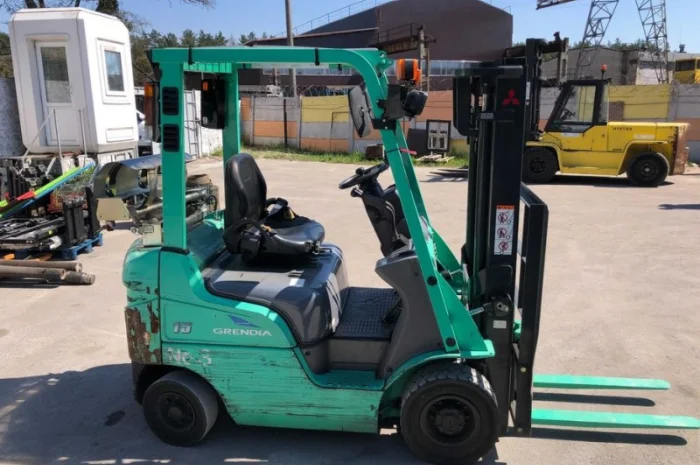 Вилочный погрузчик бу 1.5т., Mitsubishi, 2014 года- фото № 2