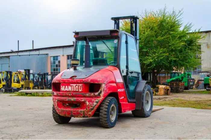 Вилочный погрузчик manitou msi35t повышенной проходимости- фото № 4