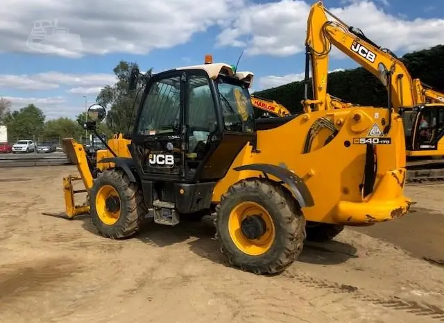 Купить телескопический погрузчик JCB 540-170 бу- фото № 2