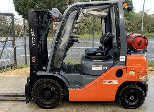 Газовый погрузчик Toyota 02-8 FGF 25- фото № 3