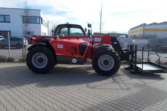 Телескопический погрузчик Manitou MT 732- фото № 1