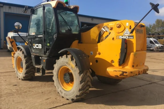 Телескопический погрузчик JCB 540-170. Телескопический погрузчик б/у- фото № 2