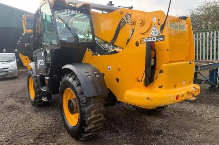 Телескопический погрузчик JCB 540-170. Первый владелец- фото № 8