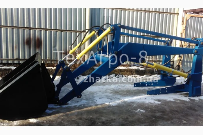 КУН на МТЗ, ЮМЗ, погрузчик фронтальный навесной на МТЗ, ЮМЗ (с джойстиком)- фото № 2