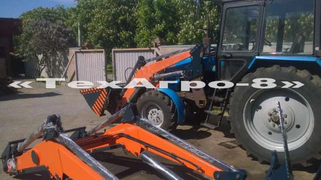 Погрузчик фронтальный на МТЗ, ЮМЗ (быстросъемный), КУН быстросъемный на МТЗ, ЮМЗ- фото № 13