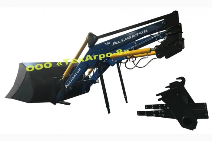 Погрузчик фронтальный на МТЗ, ЮМЗ (быстросъемный), КУН быстросъемный на МТЗ, ЮМЗ- фото № 12