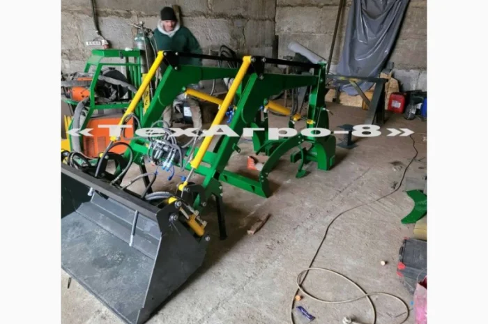 Погрузчик кун на минитрактор, погрузчик кун на т-25- фото № 2