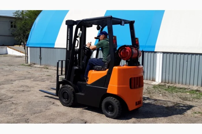 Продам автопогрузчик б/у Daewoo G15S-2, вилочный погрузчик бу- фото № 5