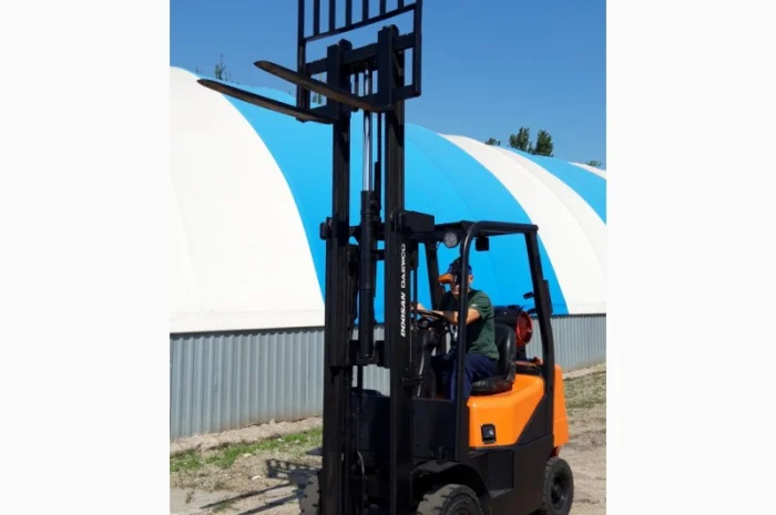 Продам автопогрузчик б/у Daewoo G15S-2, вилочный погрузчик бу- фото № 6