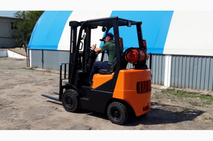 Продам автопогрузчик б/у Daewoo G15S-2, вилочный погрузчик бу- фото № 2