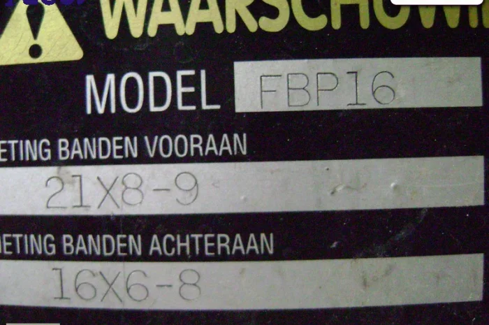 Продам электропогрузчик б/у MITSUBISHI FBP16 с новым аккумулятором- фото № 7