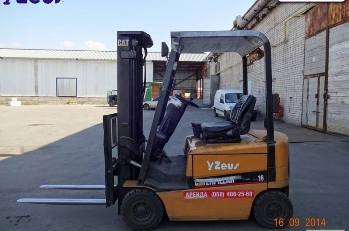 Продам электропогрузчик вилочный б/у Cat EP16K- фото № 1