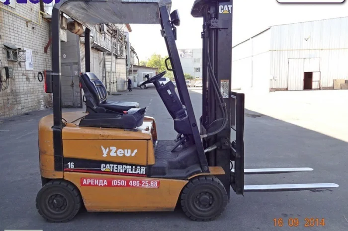 Продам электропогрузчик вилочный б/у Cat EP16K- фото № 2