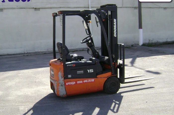 Аренда электропогрузчик б/у Doosan B15R-5- фото № 1