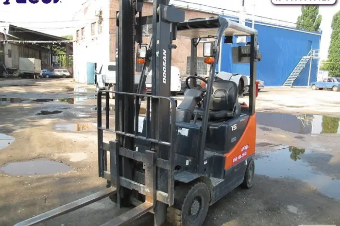 Продам газовый автопогрузчик б/у Doosan G15S-5- фото № 3