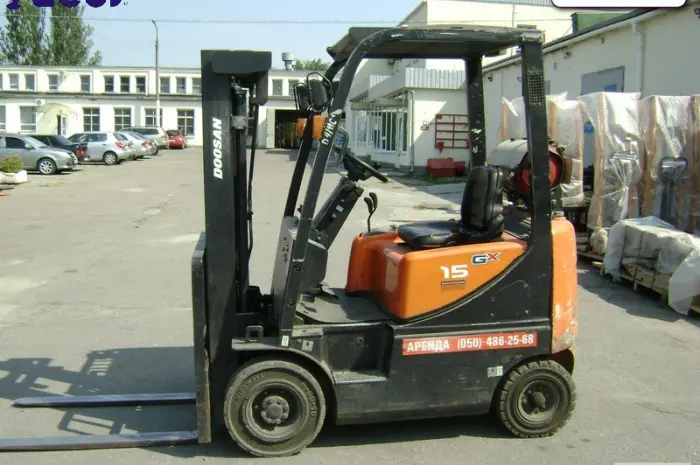 Аренда вилочный погрузчик б/у Doosan G15G- фото № 1