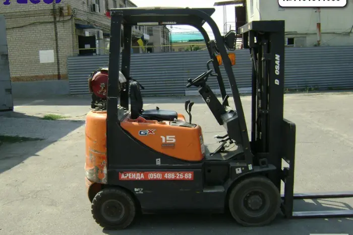 Аренда вилочный погрузчик б/у Doosan G15G- фото № 3