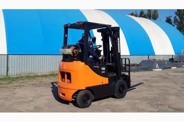 Продам погрузчик б/у Doosan G15S-5, автопогрузчик бу- фото № 2