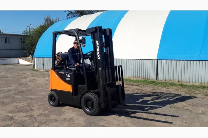 Продам погрузчик б/у Doosan G15S-5, автопогрузчик бу- фото № 3