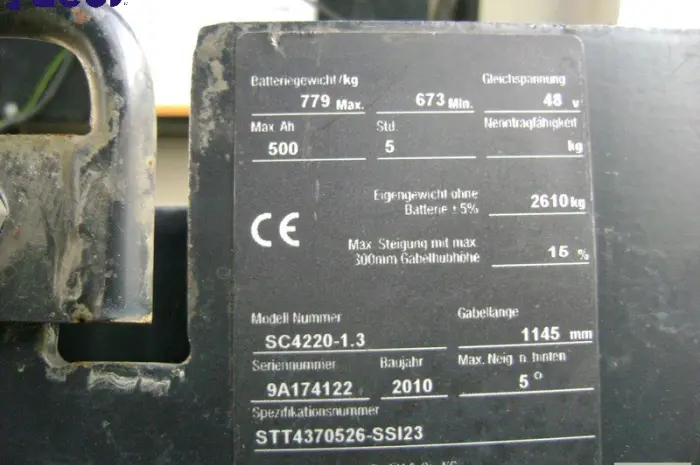 Аренда электропогрузчик б/у Crown SC 4220-1.3- фото № 7