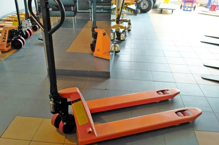 Гидравлическая тележка CBY-DF2.5, Niuli, вилы 1150мм- фото № 1