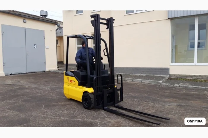 Электропогрузчик бу OM XE 12/3 грузоподъемность 1, 2 тонны- фото № 1