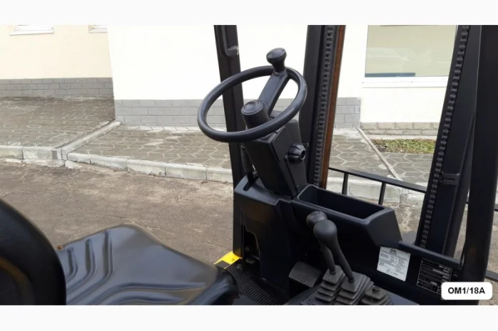 Электропогрузчик бу OM XE 12/3 грузоподъемность 1, 2 тонны- фото № 6