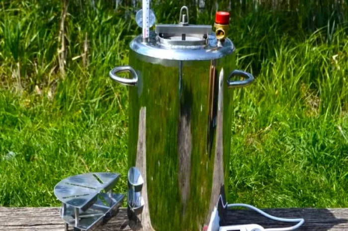 Автоклав електричний ЛЮКС-21Е - це надійний та ефективний інструмент для приготування- фото № 1