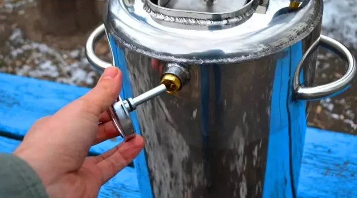 Автоклав Люкс-21 (на 21 банку) з біметалевим термометром- фото № 3