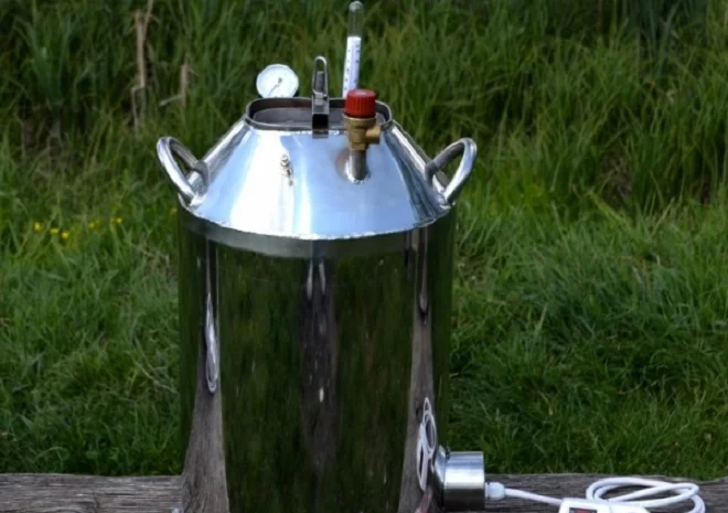 Электрический Автоклав 30 нержавейка- фото № 1